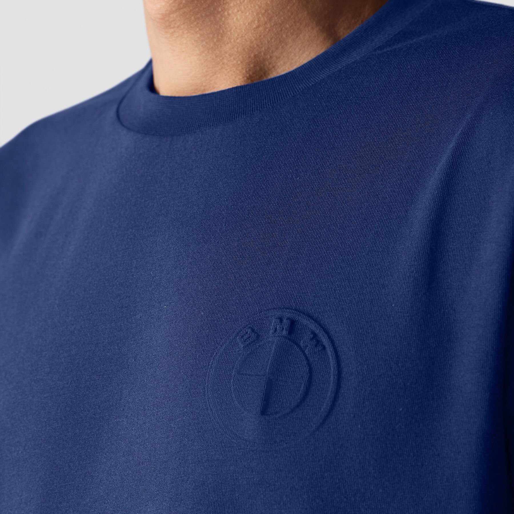 BMW Core Micro Logo T-Shirt Dunkelblau 5