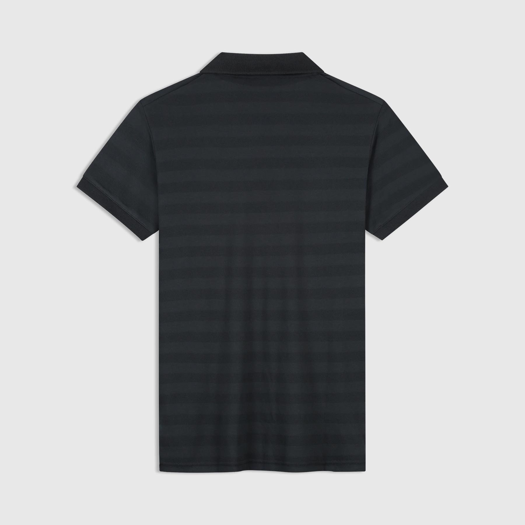 Visa som helskärm BMW Lifestyle Pixel Logo Polotröja - Herr True Black 4