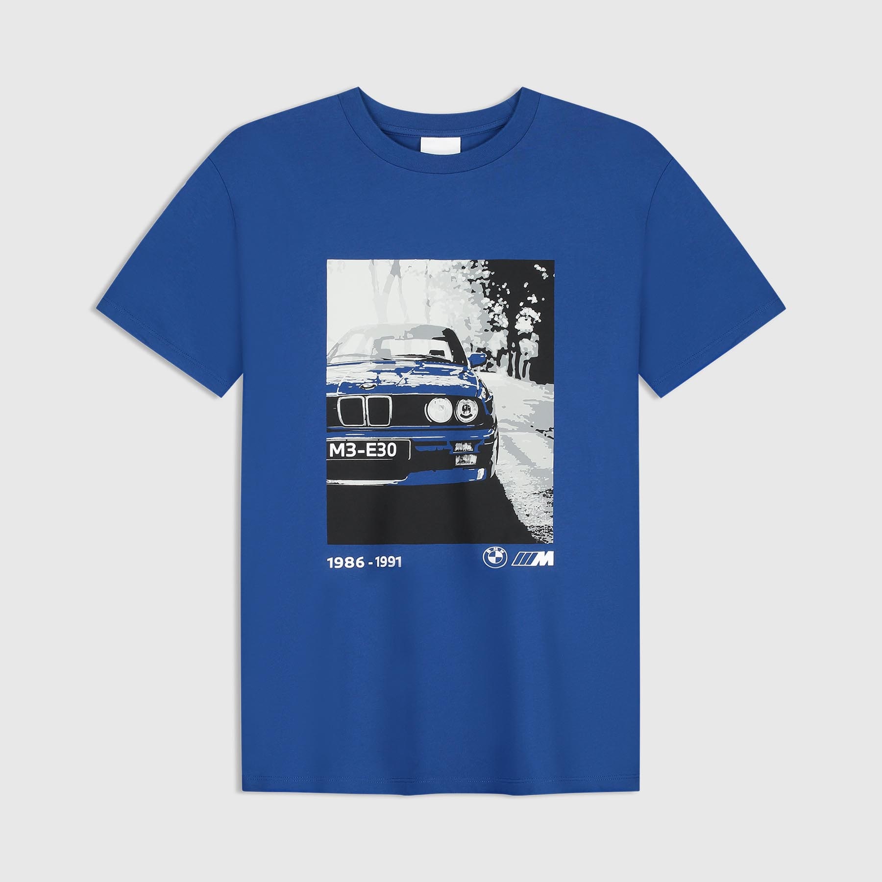 View in full screen BMW M Series M3 E30 T-Shirt  Mauritius Blue 2