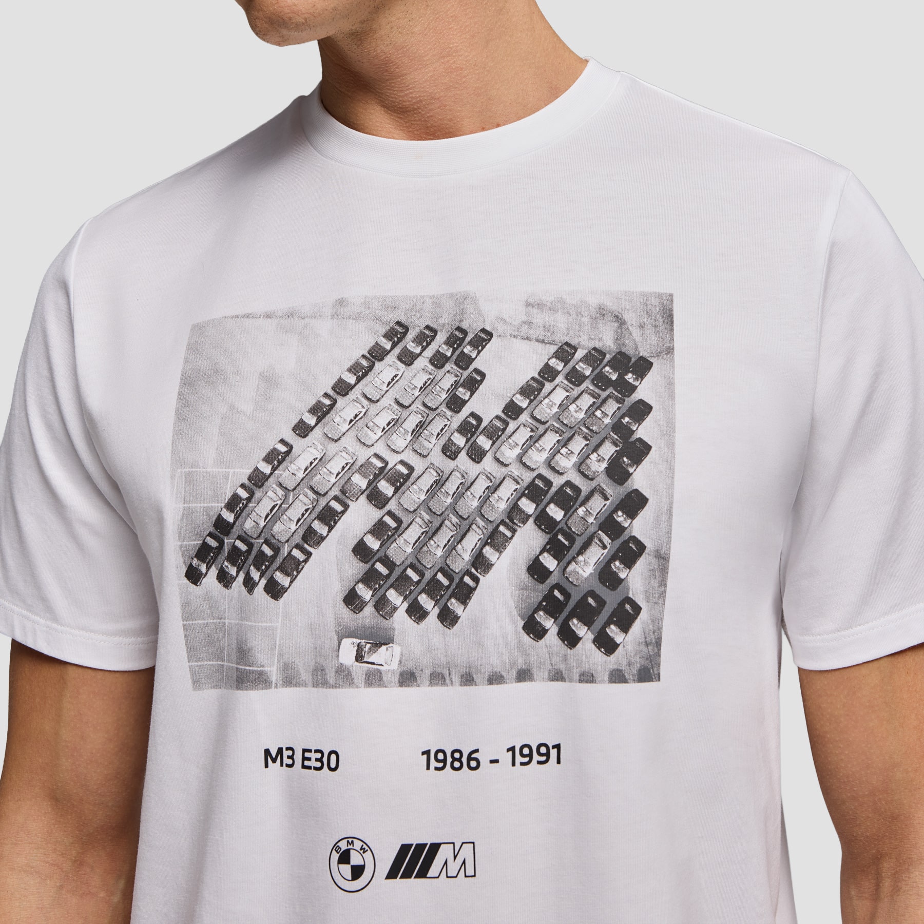 View in full screen BMW M Series M3 E30 T-Shirt  White 6