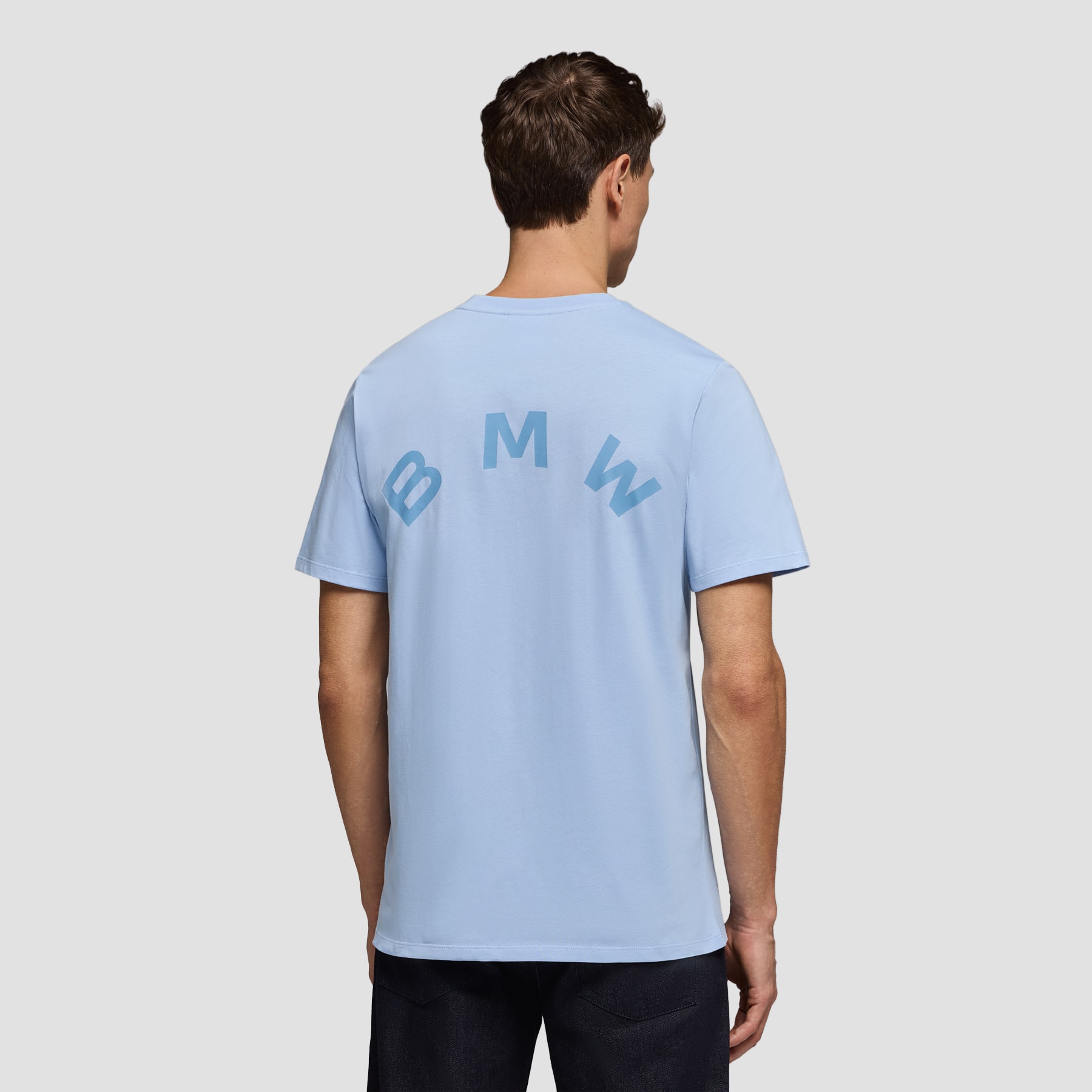 Visa som helskärm BMW Lifestyle Pixel Logo T-shirt  Chambray 5