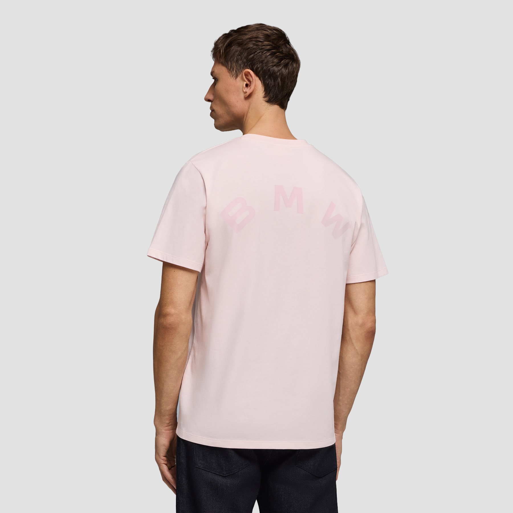 Visa som helskärm BMW Lifestyle Pixel Logo T-shirt Primrose Pink 6