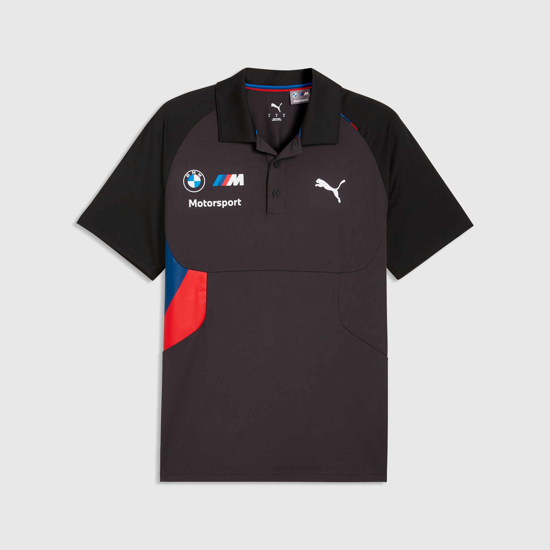 Visa som helskärm Puma BMW M Motorsport Replica Team Pumatech Polotröja  Svart 1