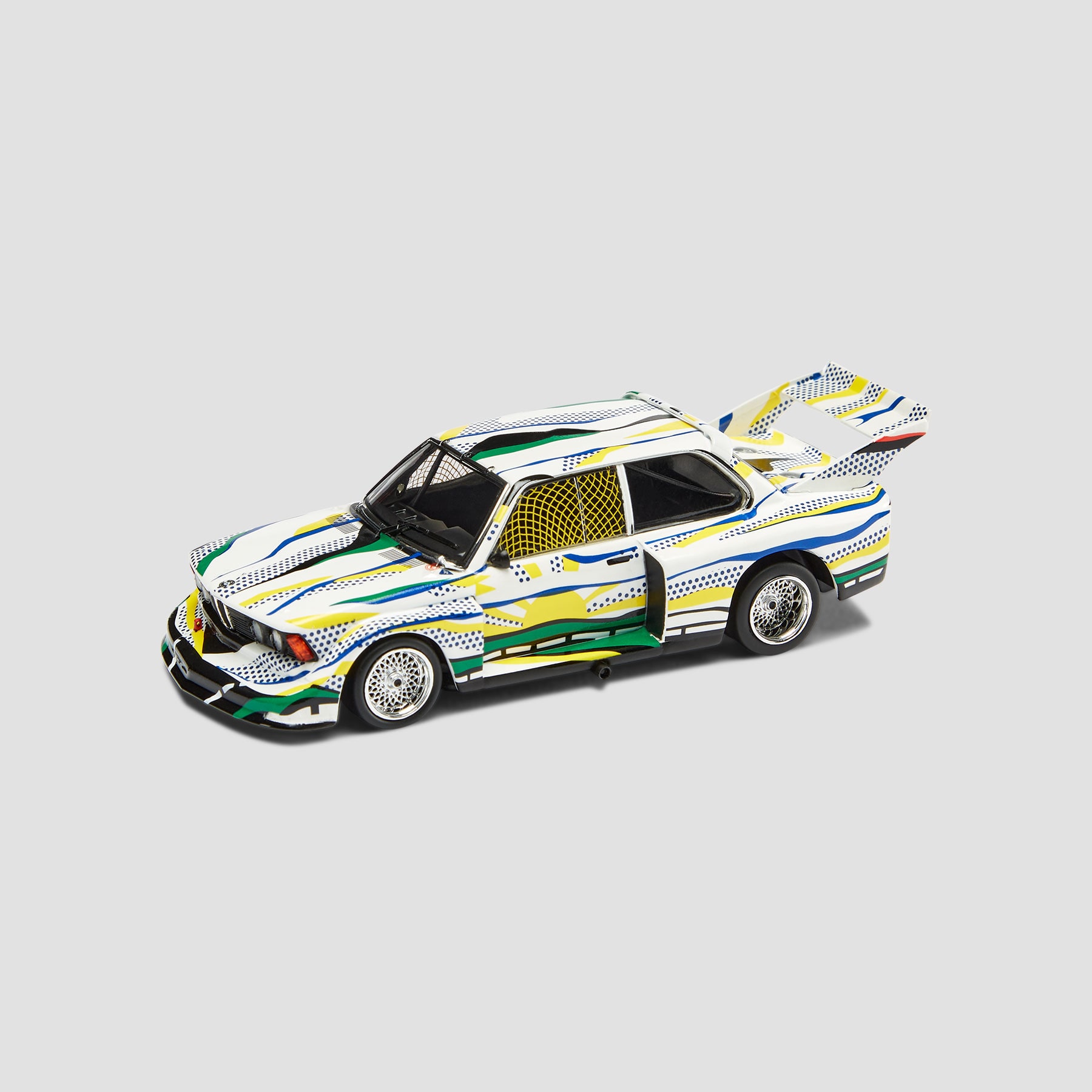 1:43 BMW Miniatur Kunstauto Roy Lichtenstein Mehrfarbig 1