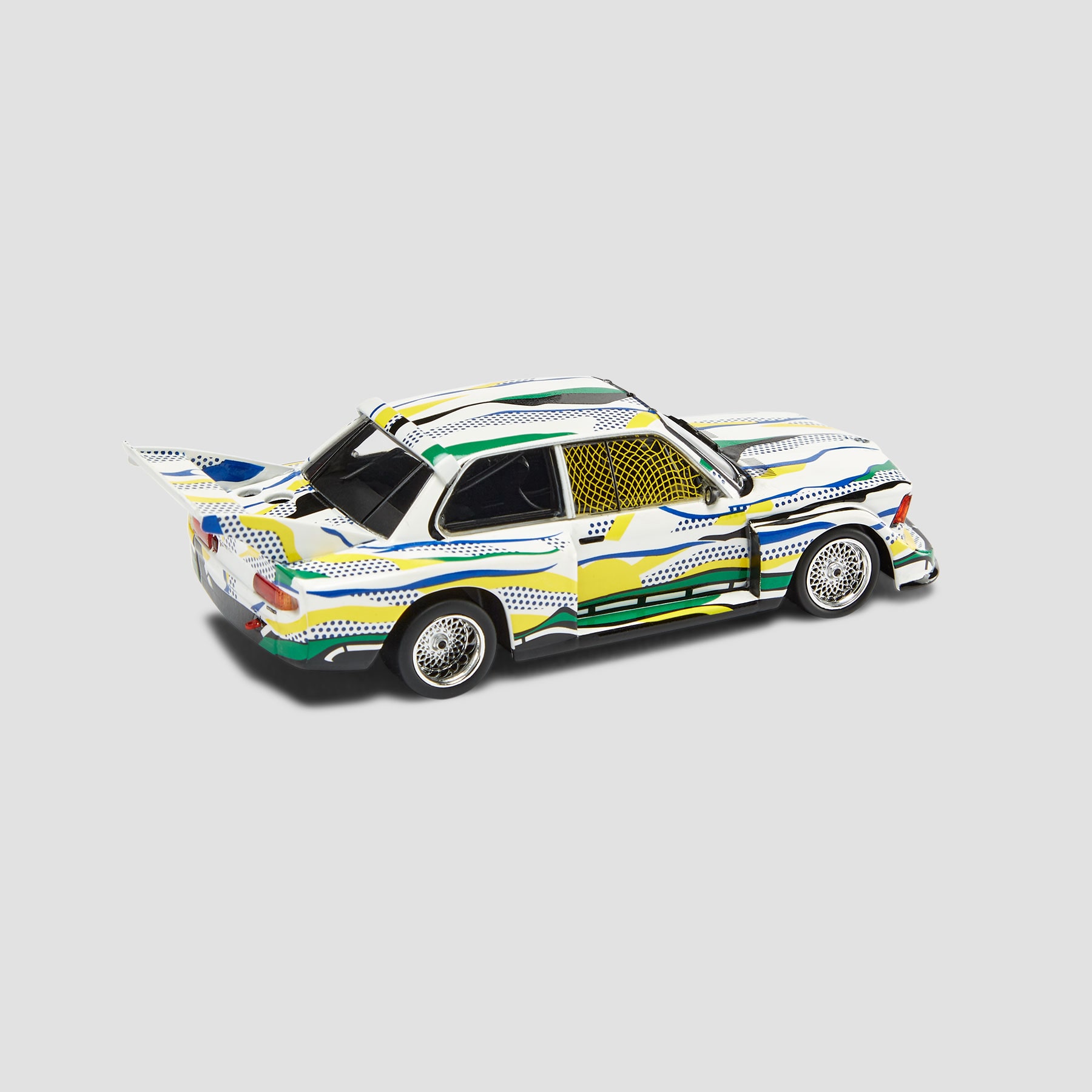 1:43 BMW Miniatur Kunstauto Roy Lichtenstein Mehrfarbig 2