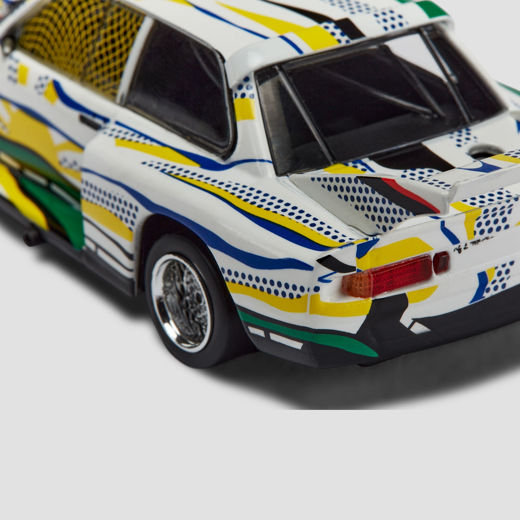 1:43 BMW Miniatur Kunstauto Roy Lichtenstein Mehrfarbig 4