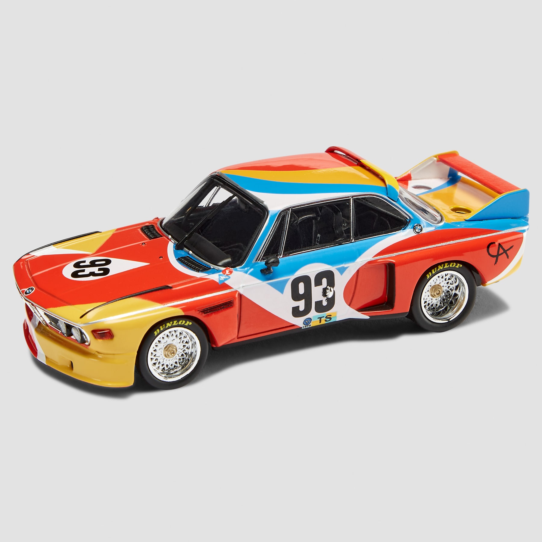  1:43 BMW Miniatur Kunstauto Alexander Calder Mehrfarbig 1