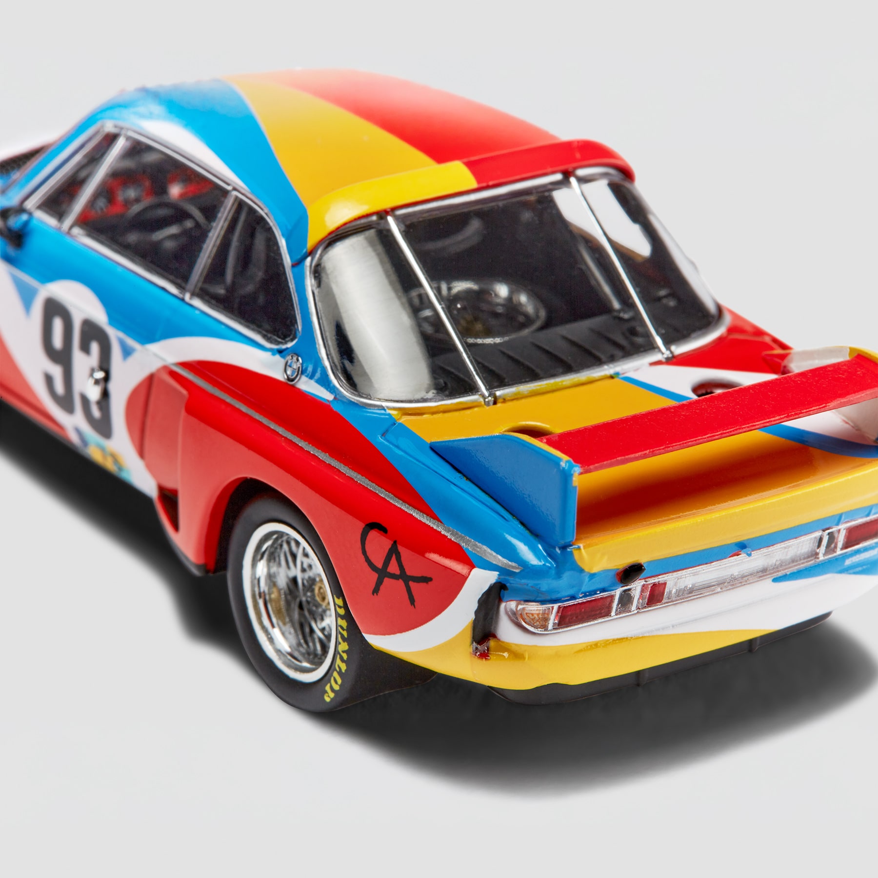  1:43 BMW Miniatur Kunstauto Alexander Calder Mehrfarbig 3