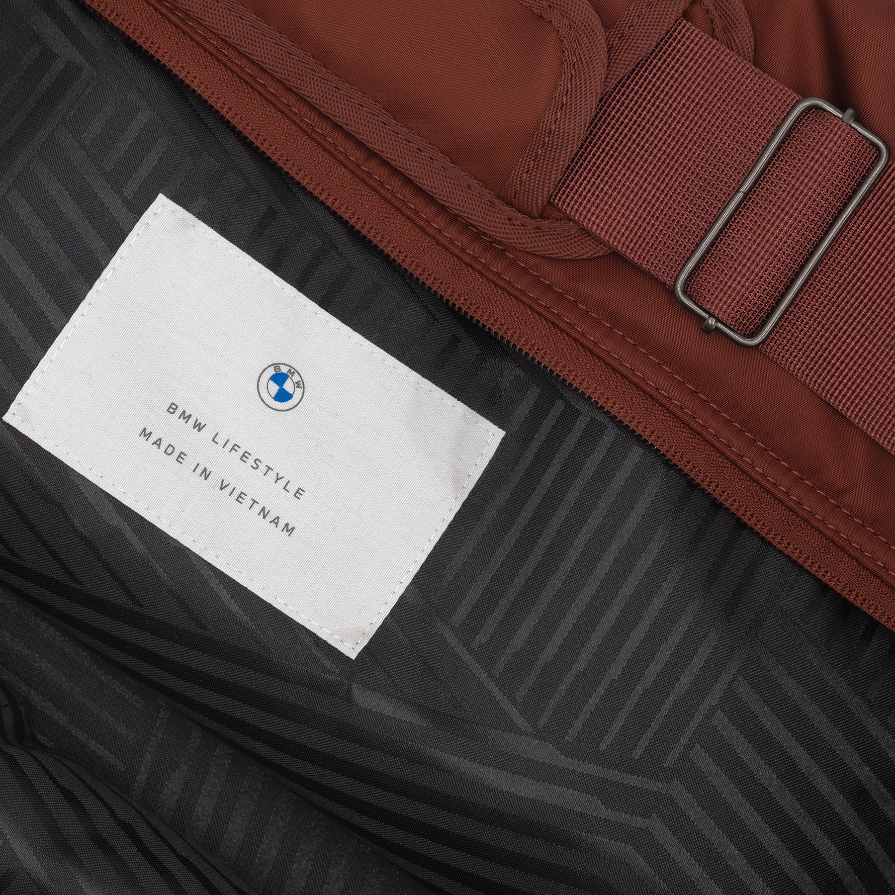 BMW Lifestyle Short Weekender  Castanea Chestnut Brown 3