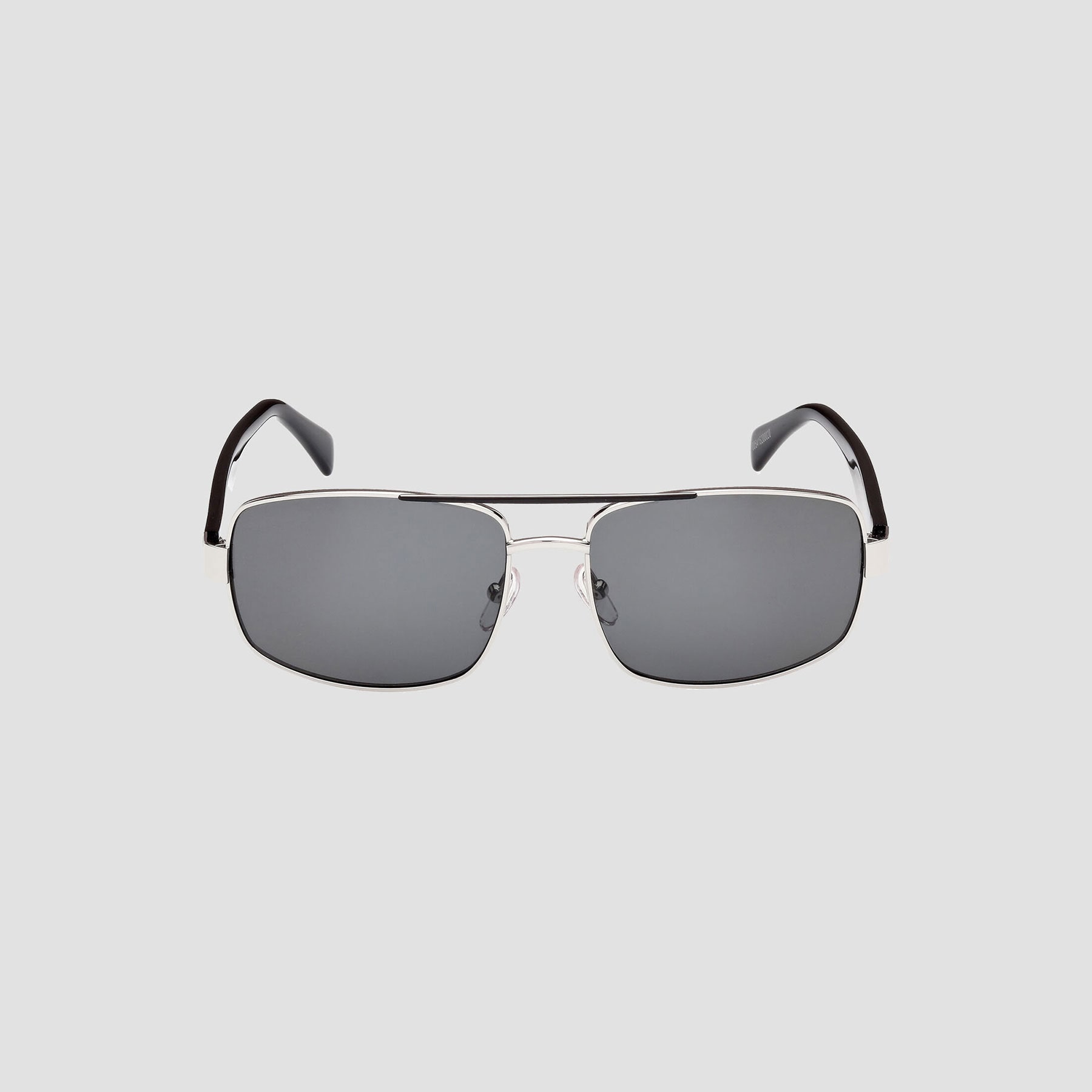 BMW Rectangle Metal Sunglasses black / silver 4