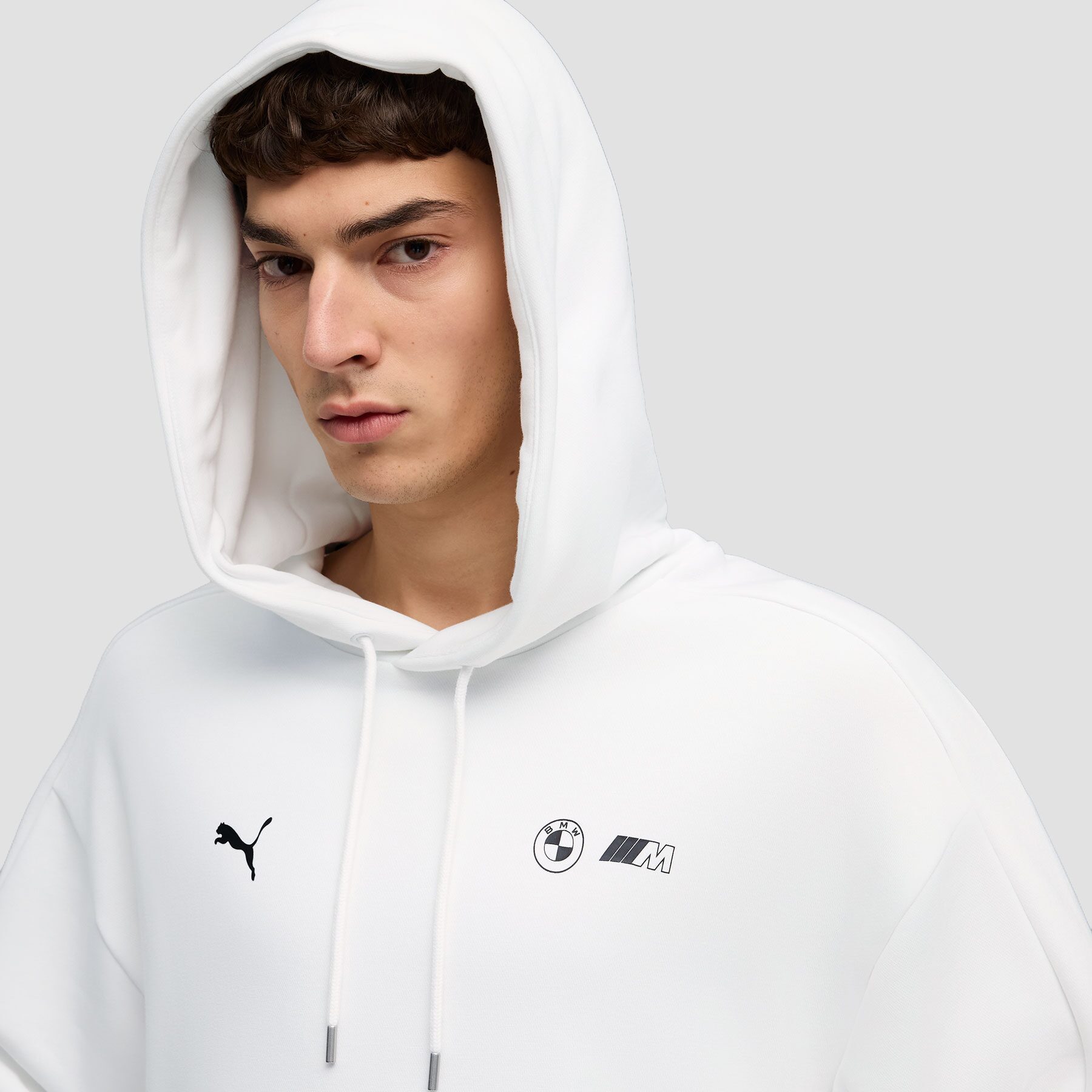 Mostrar en pantalla completa Sudadera con capucha Puma BMW M M3 T7  Blanco 3