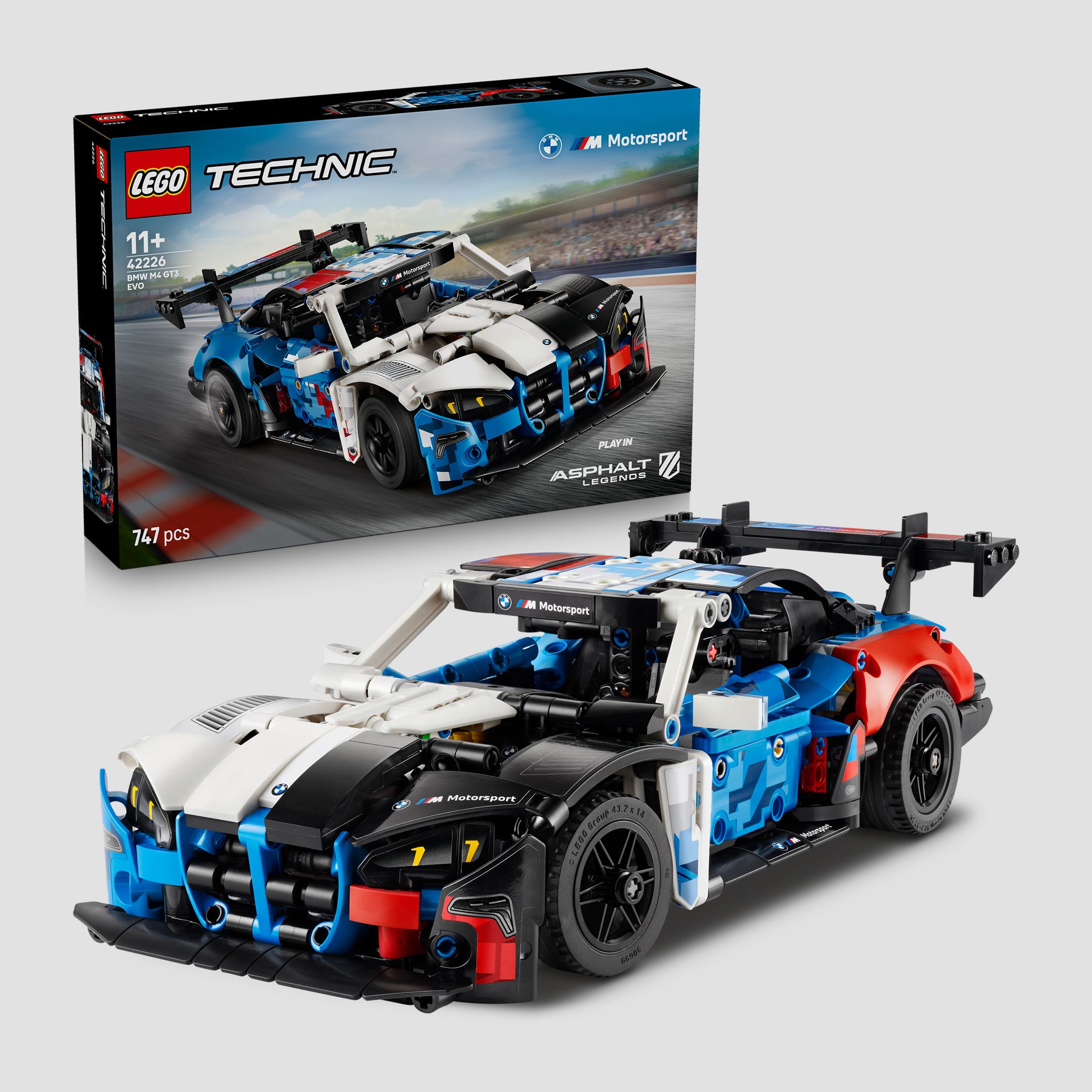 View in full screen BMW Lego M4 GT3 Technic multicolor 1