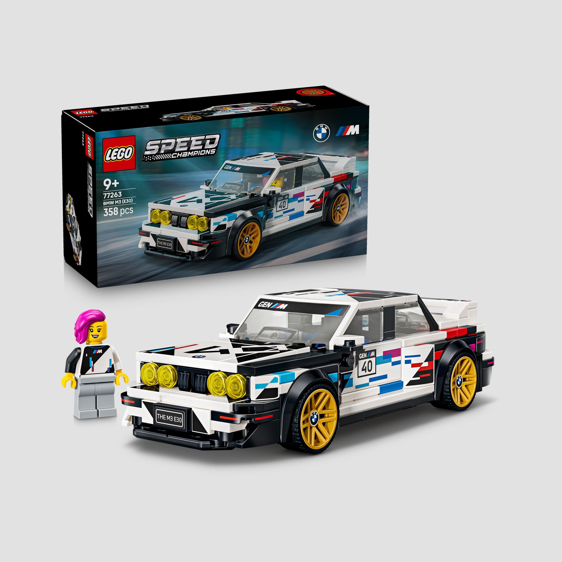 BMW LEGO M3 E30 SPEED CHAMPIONS multicolor 1