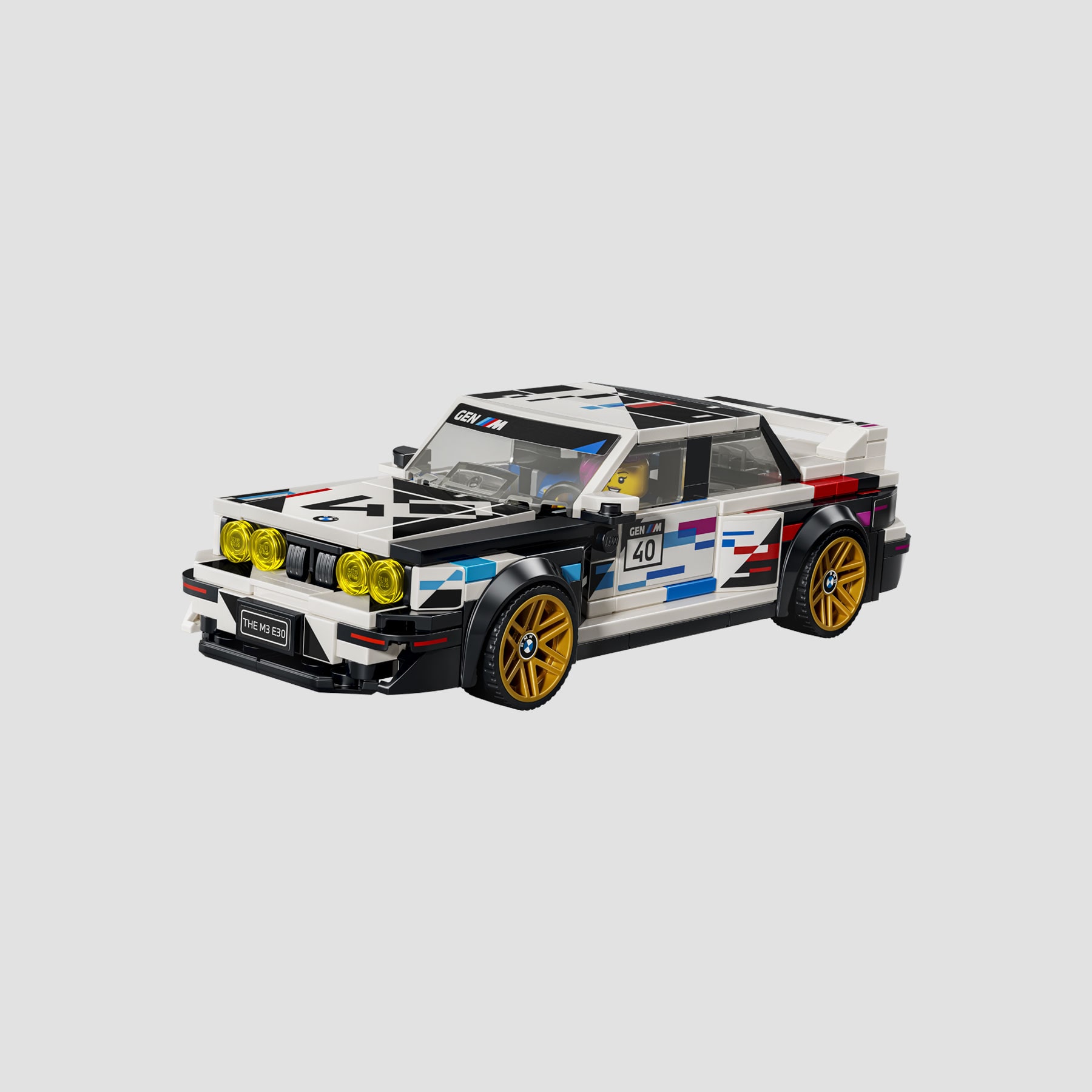 BMW LEGO M3 E30 SPEED CHAMPIONS multicolor 2
