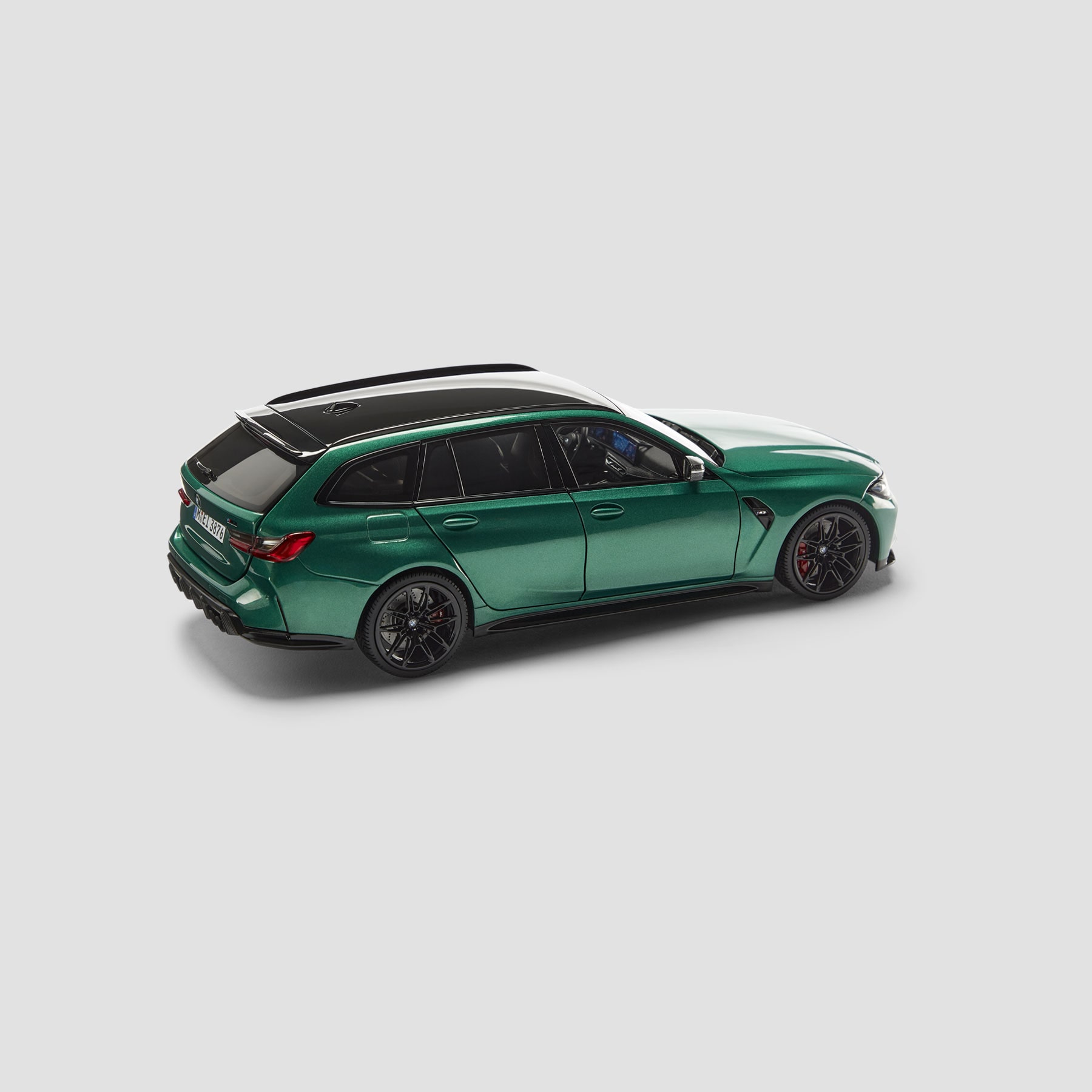 BMW 1:18 BMW M3 Touring Miniatur Grün 2 Erweiterte Ansicht