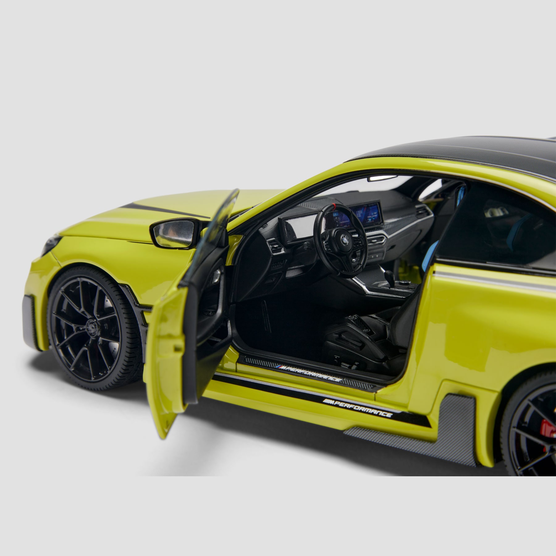 BMW 1:18 BMW M2 Miniatur Gelb 3 Erweiterte Ansicht