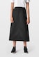BMW Offset Tag Skirt Black Women