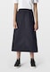 BMW Offset Tag Skirt Dark Blue Women