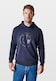 Sweat à Capuche BMW Tonal Logo bleu foncé Hommes
