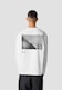 BMW M Oversized Lange Mouw T-shirt Wit Unisex