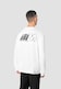 BMW M Oversized Lange Mouw T-shirt Wit Unisex