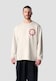 Felpa Oversized BMW Raw  beige Unisex