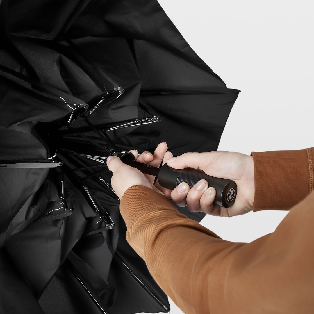 View in full screen BMW M Micro Compact Umbrella Black 3