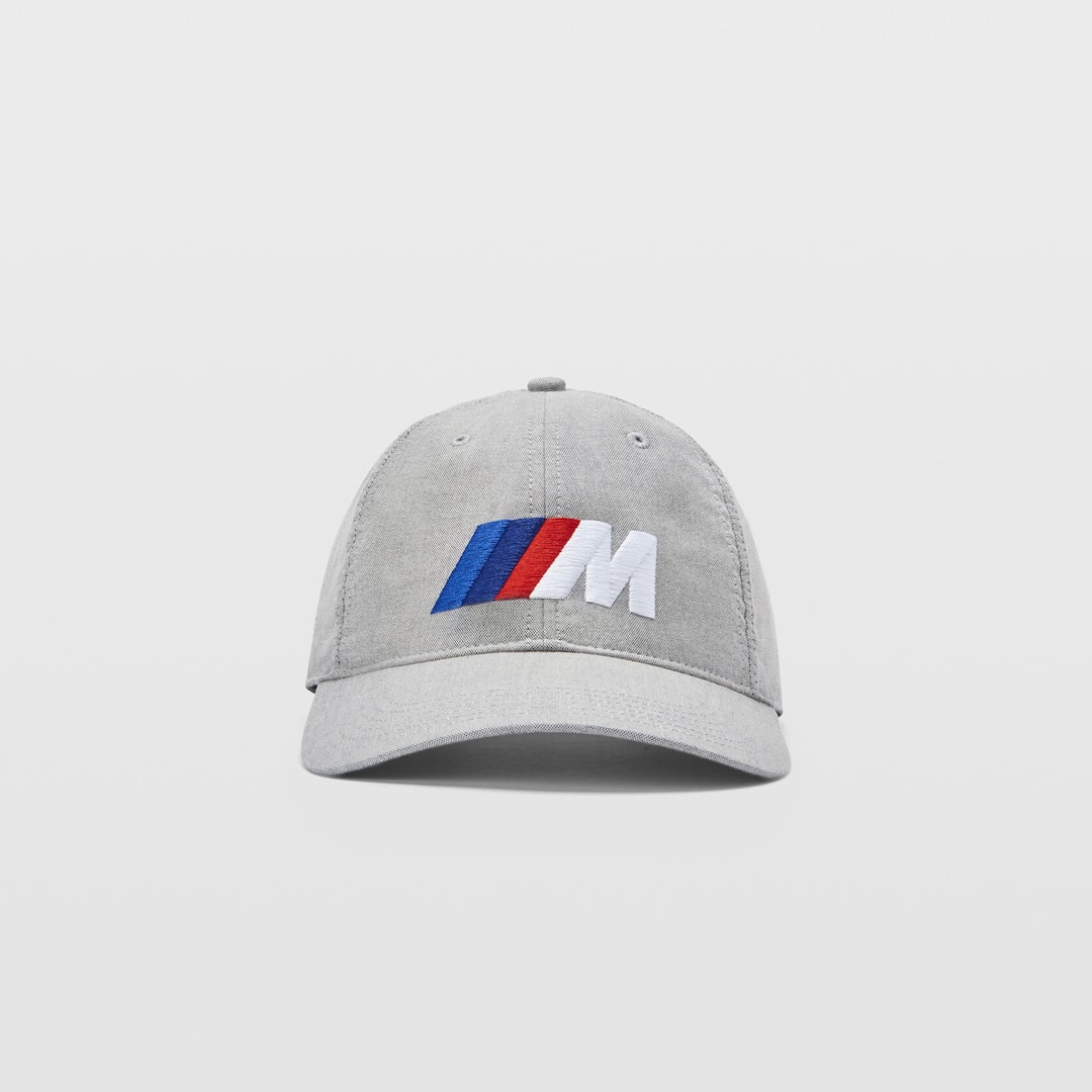 Visualizza a schermo intero Berretto a 6 Pannelli BMW M Contrast Logo  grigio medio 2