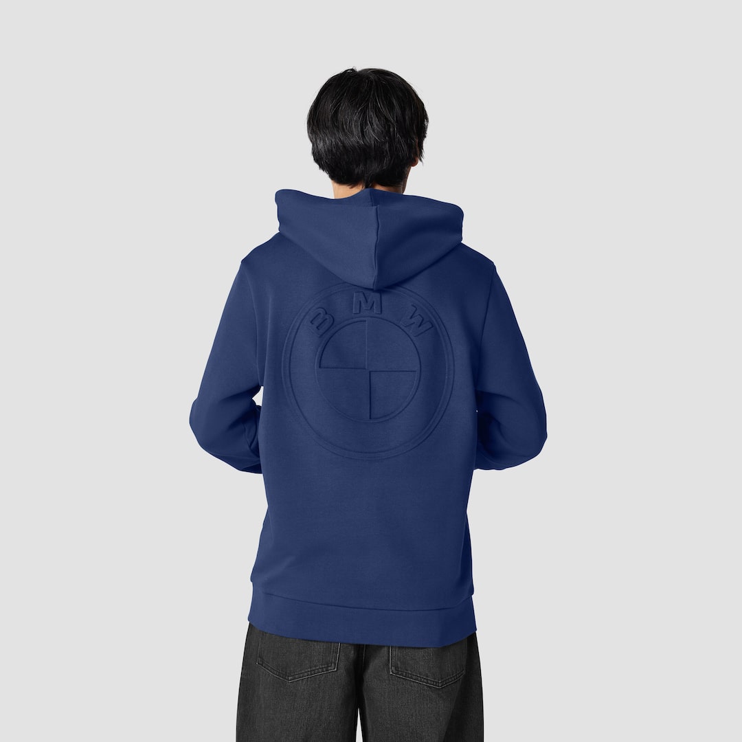 View in full screen BMW Core Reverse Symbol Hoodie Blue / Blue 1