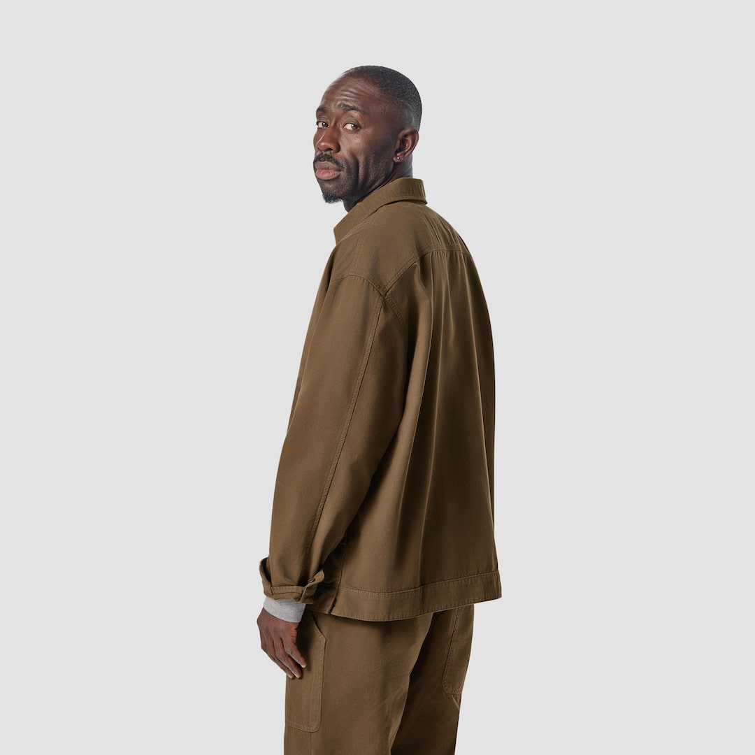 Als Vollbild anzeigen BMW Canvasjacke Dunkelgrünes Moos 5