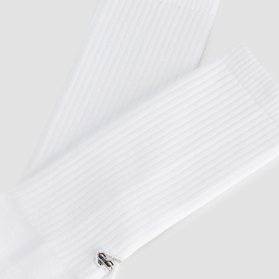 Visualizza a schermo intero Calzini BMW Z1 Pixel Logo  Bianco 3