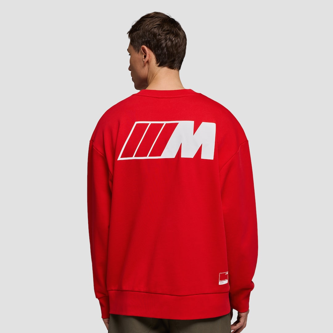 Visualizza a schermo intero Felpa Oversized BMW M Reverse Logo  Rosso 5