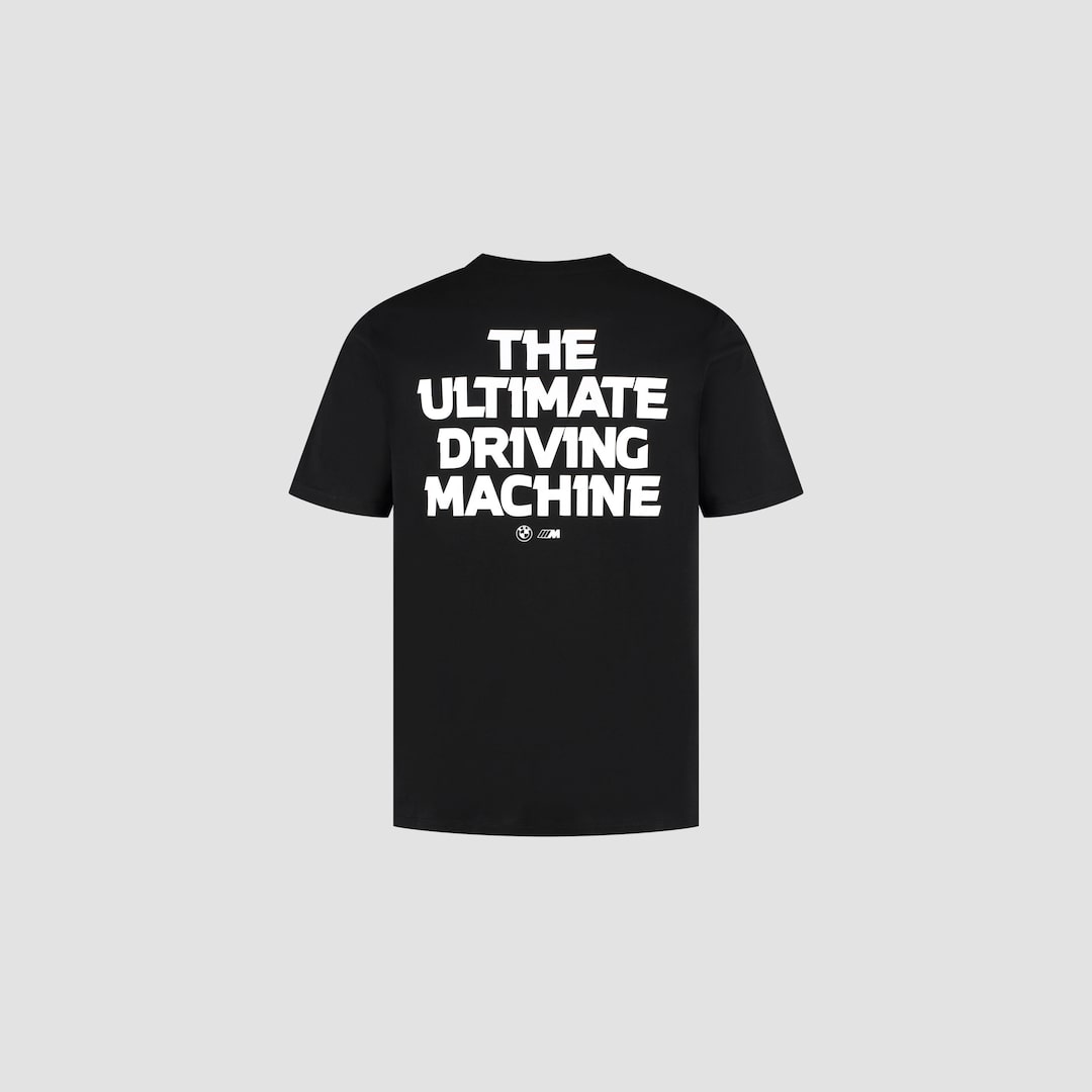 Visualizza a schermo intero Maglietta BMW M Ultimate Driving Machine  Nero 2