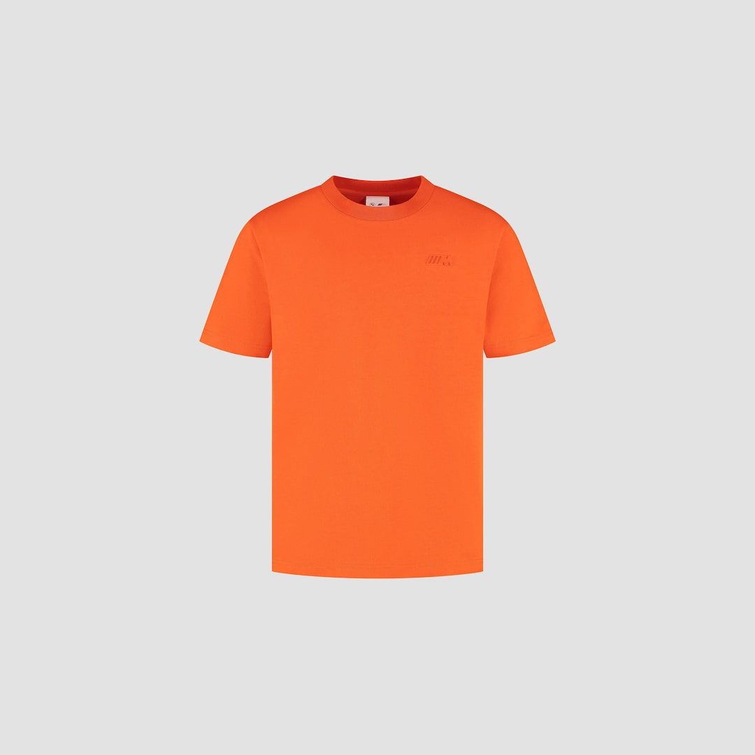 View in full screen BMW M Reverse Logo Oversized T-Shirt  Orange 1