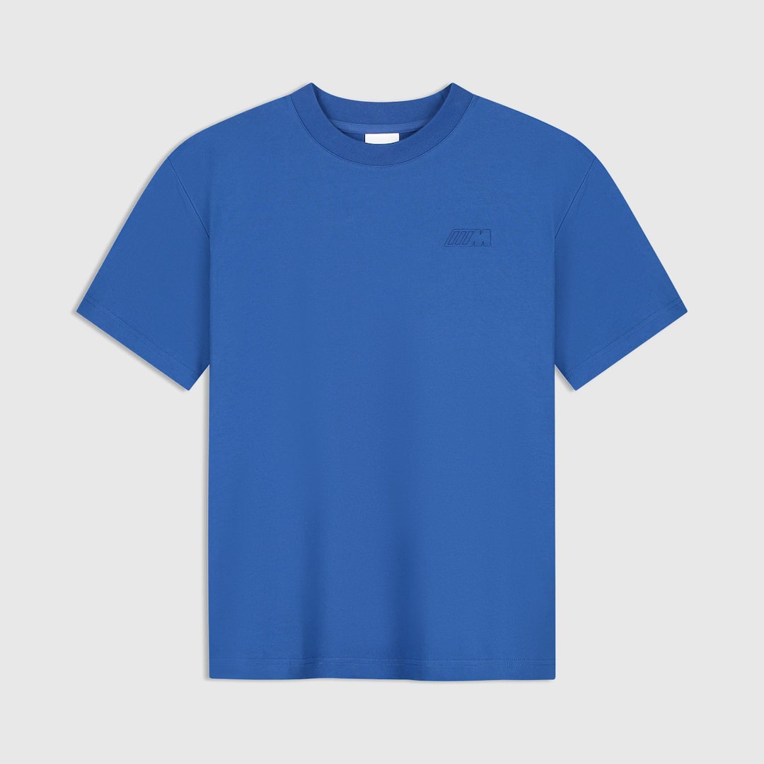 View in full screen BMW M Reverse Logo Oversized T-Shirt  Ink Blue 2