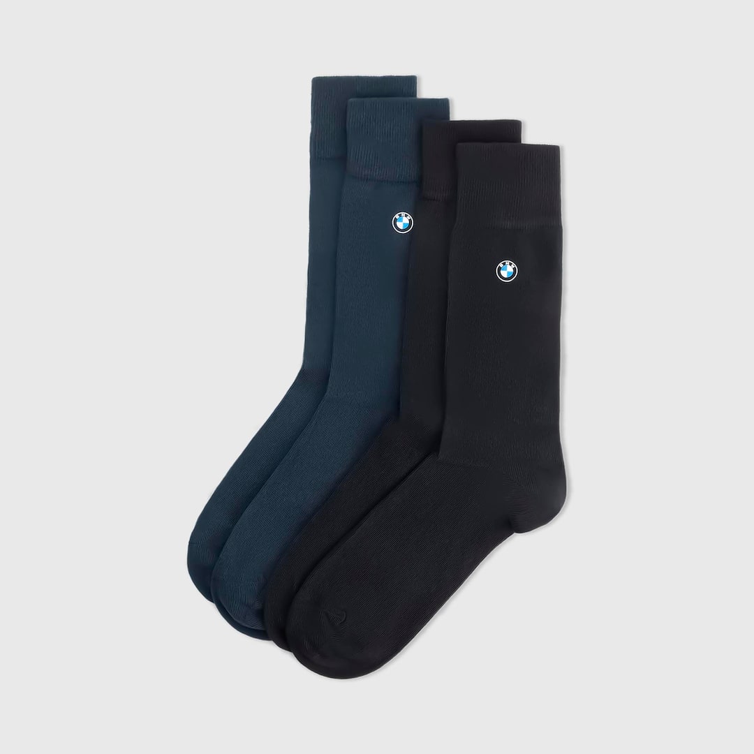 View in full screen BMW M Crew Socks  Black 1
