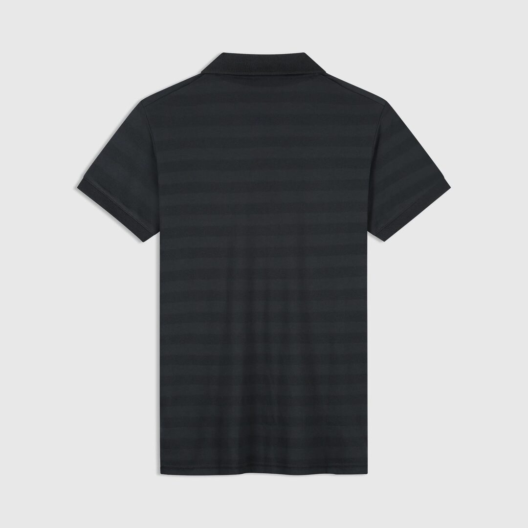 View in full screen BMW Lifestyle Pixel Logo Polo Shirt - Men's True Black 4