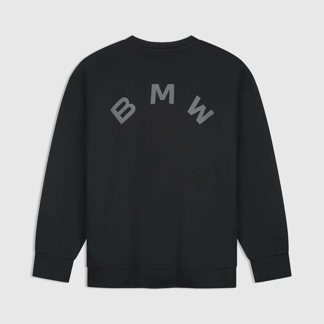 View in full screen BMW Lifestyle Pixel Logo Sweatshirt  Black 4