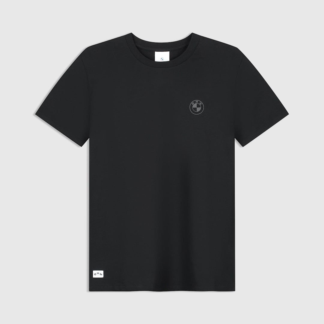 View in full screen BMW Lifestyle Pixel Logo T-Shirt Black 2