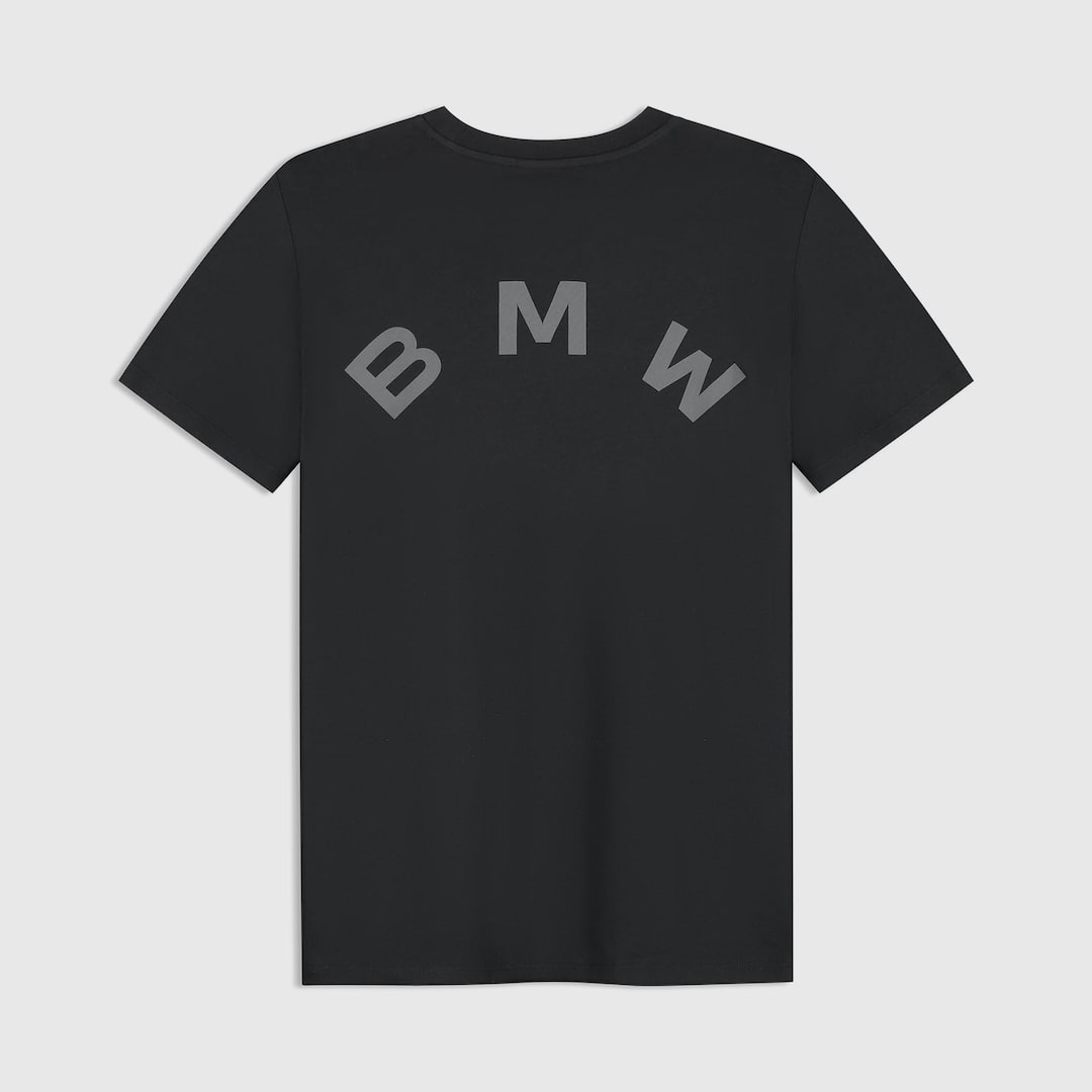 View in full screen BMW Lifestyle Pixel Logo T-Shirt Black 4