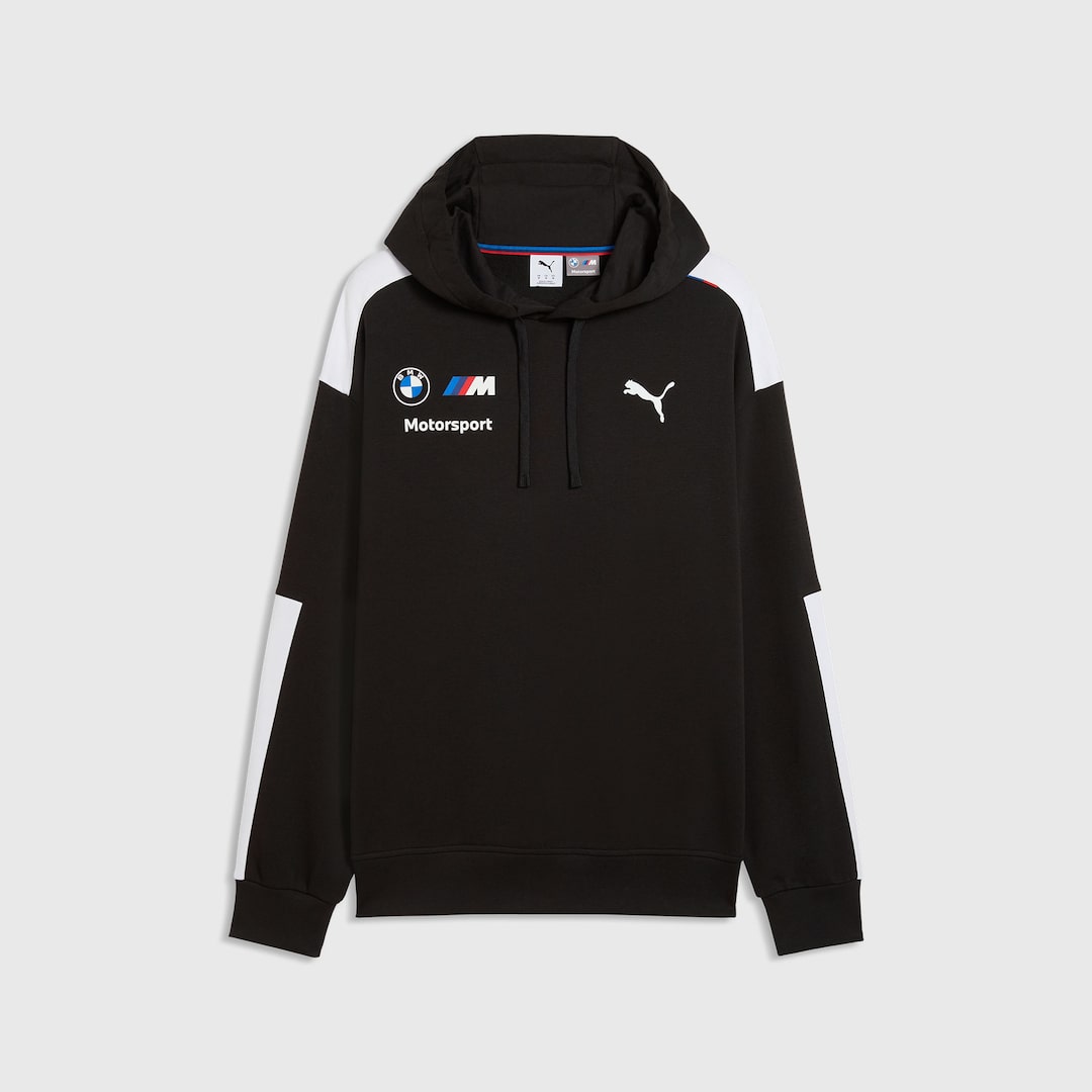 View in full screen Puma BMW M Motorsport Replica Team Drivers Hoodie  Black 1