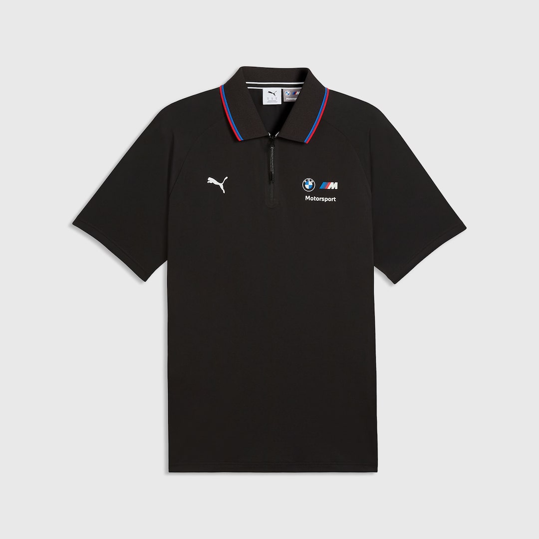 View in full screen Puma BMW M Motorsport Cloudspun Polo Black 1