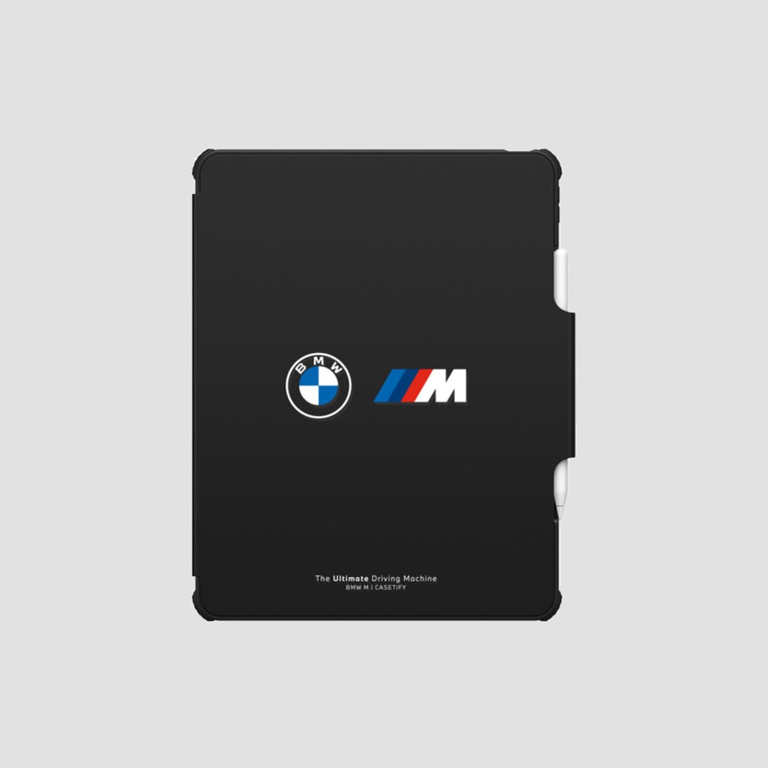 View in full screen BMW M Motorsport CASETiFY Impact iPad Air 13" Case Black 1