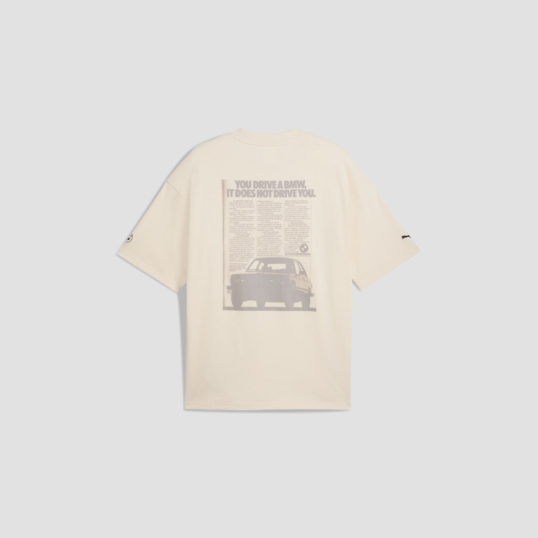 Als Vollbild anzeigen 50 Jahre BMW 3er Oversized T-Shirt Beige 2