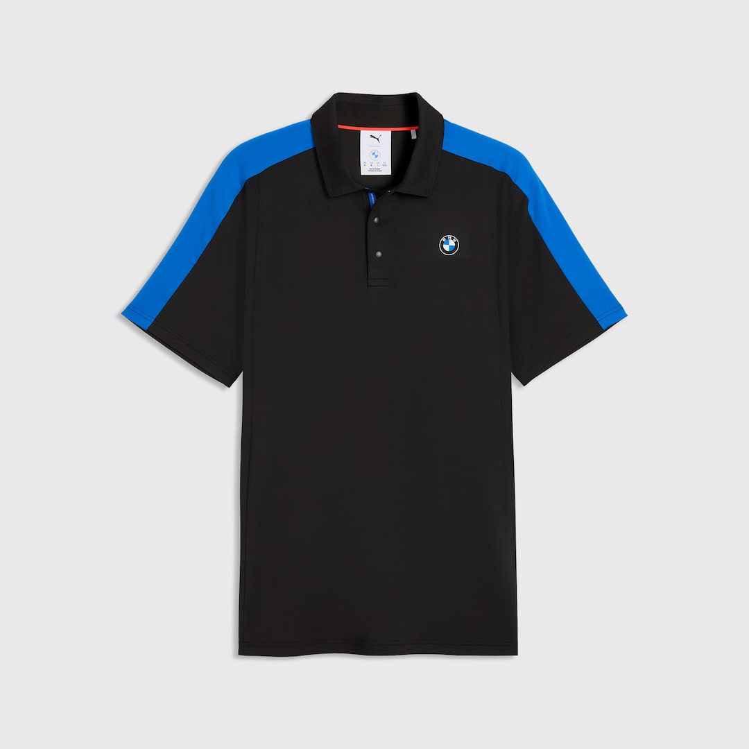View in full screen BMW Golf Classic Logo Regular Polo  Black 1