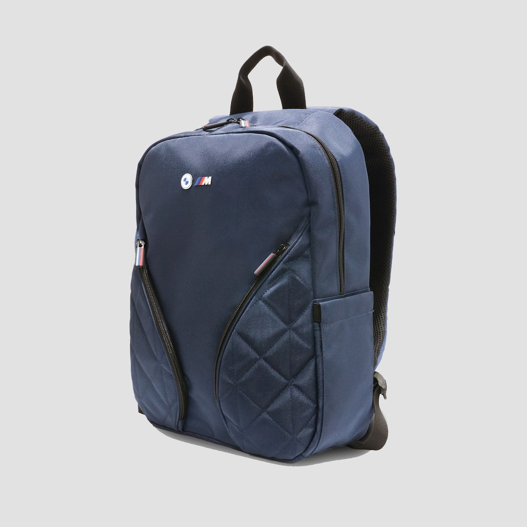View in full screen BMW M Motorsport Curve Backpack  Navy Blue 2