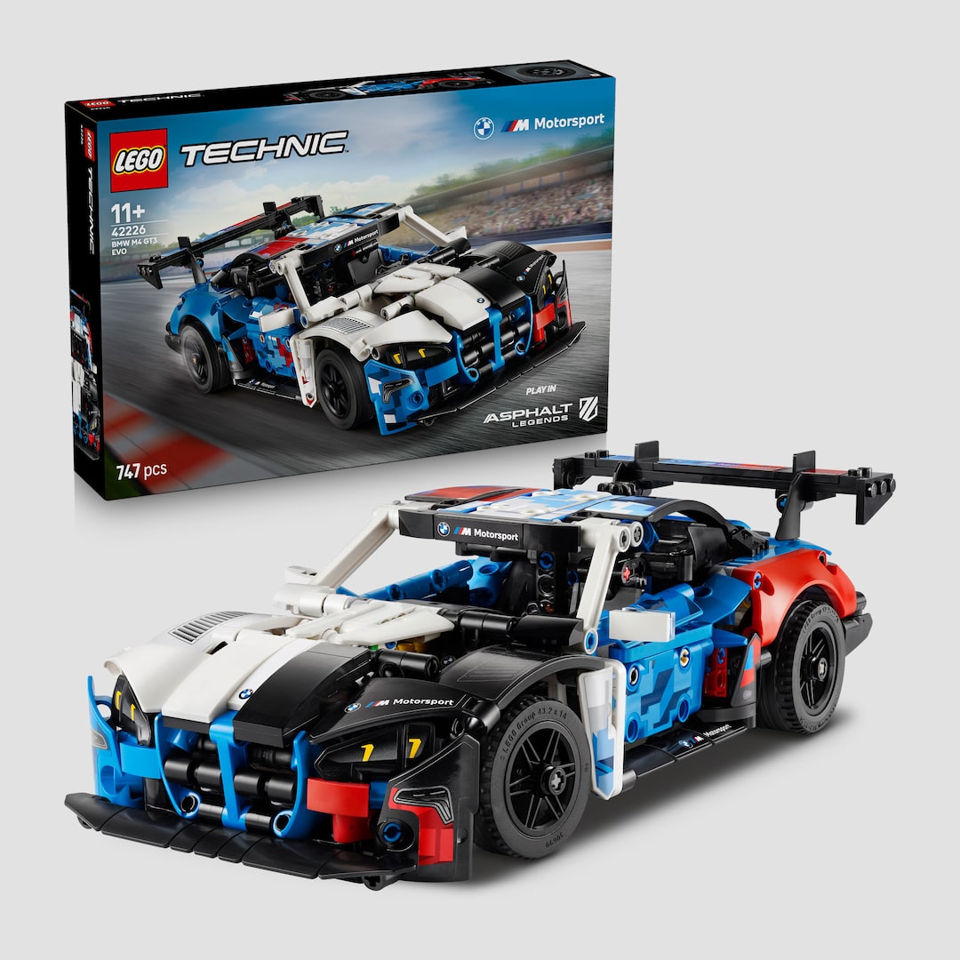 View in full screen BMW Lego M4 GT3 Technic multicolor 1
