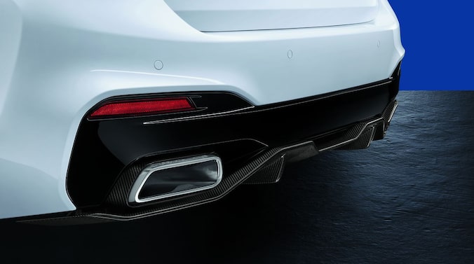 BMW M Performance Endrohrblende Carbon für 5er, 6er (G30, G32 