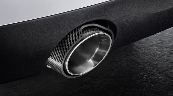 BMW M Performance Endrohrblende Carbon für 5er, 6er (G30, G32 