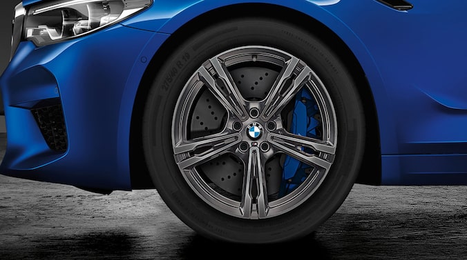 BMW 19 Zoll Leichtmetallräder M Doppelspeiche 705M, Ferric Grey 